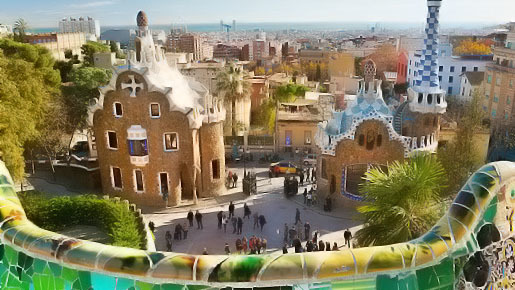 Barcelona: visita guidata a Park Guell e Sagrada Familia con biglietto Saltafila - Main image