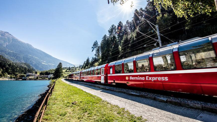 St. Moritz with Bernina Express panoramic tour